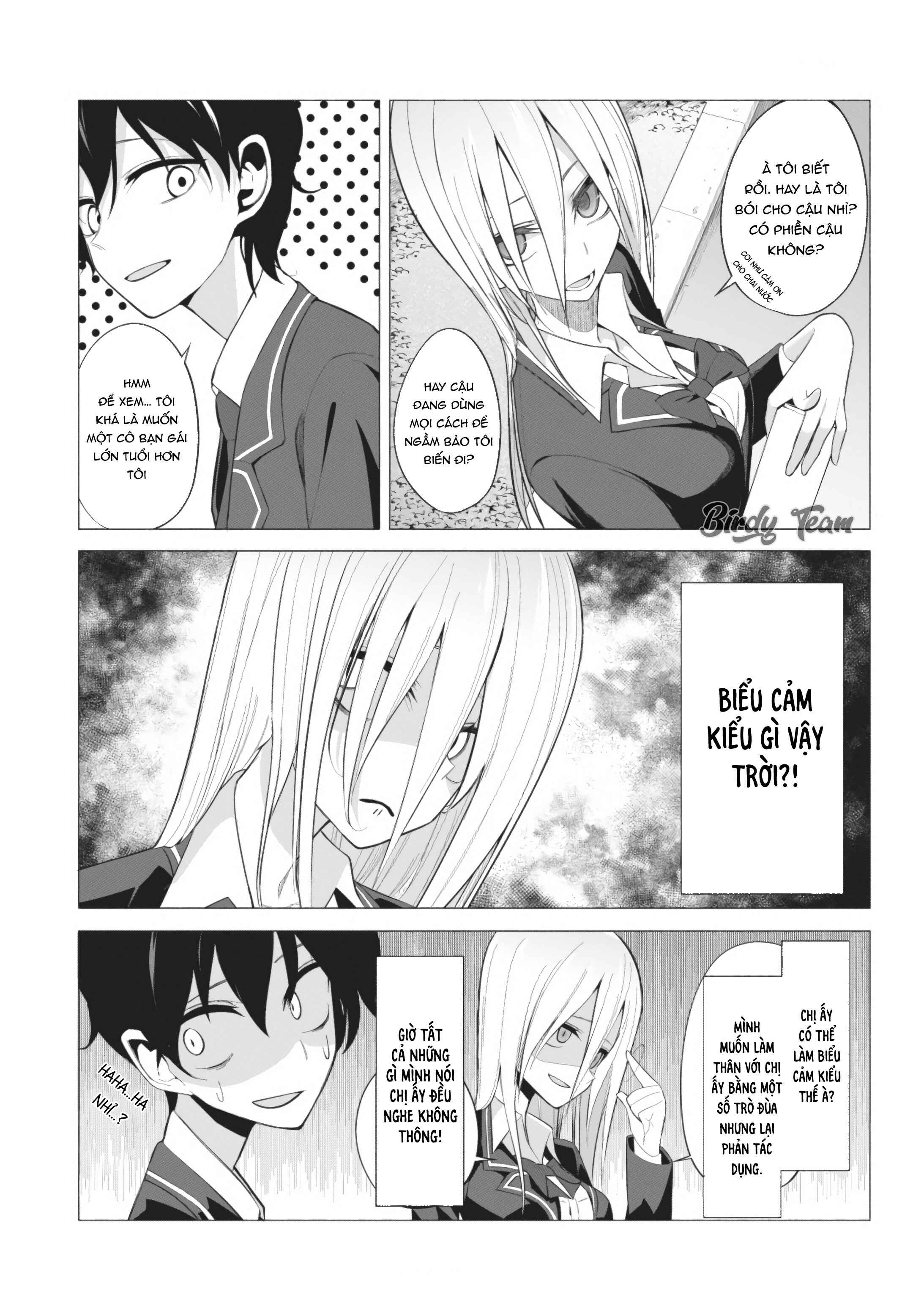Mizuki-senpai no Koi Uranai Chapter 1 - Page 6
