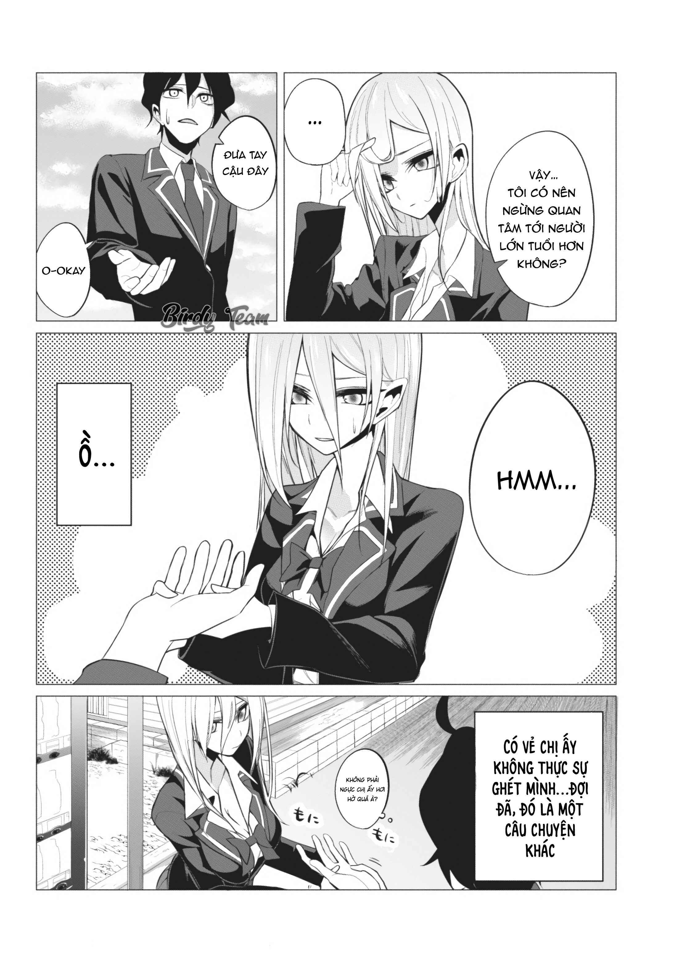 Mizuki-senpai no Koi Uranai Chapter 1 - Page 7