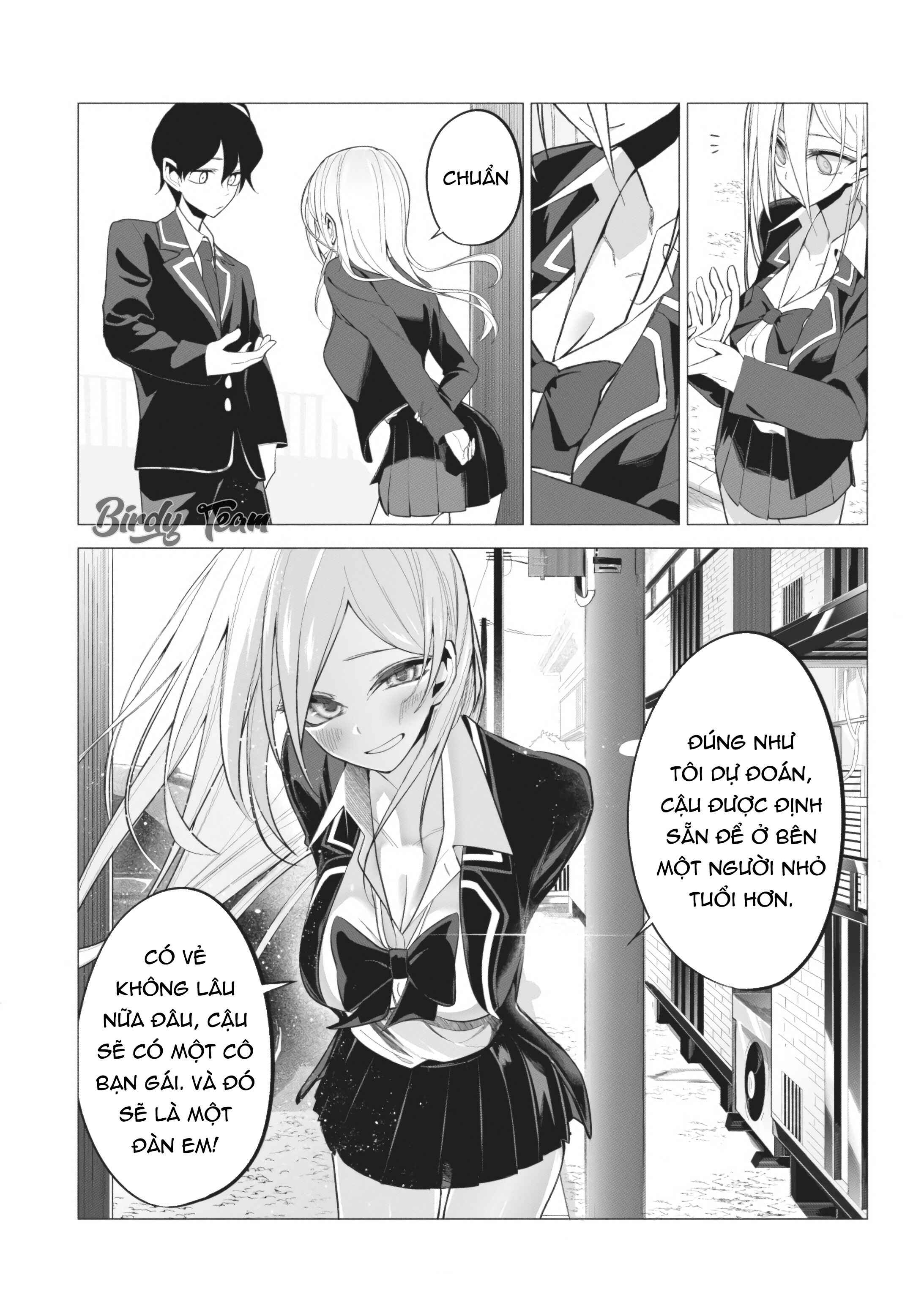 Mizuki-senpai no Koi Uranai Chapter 1 - Page 8