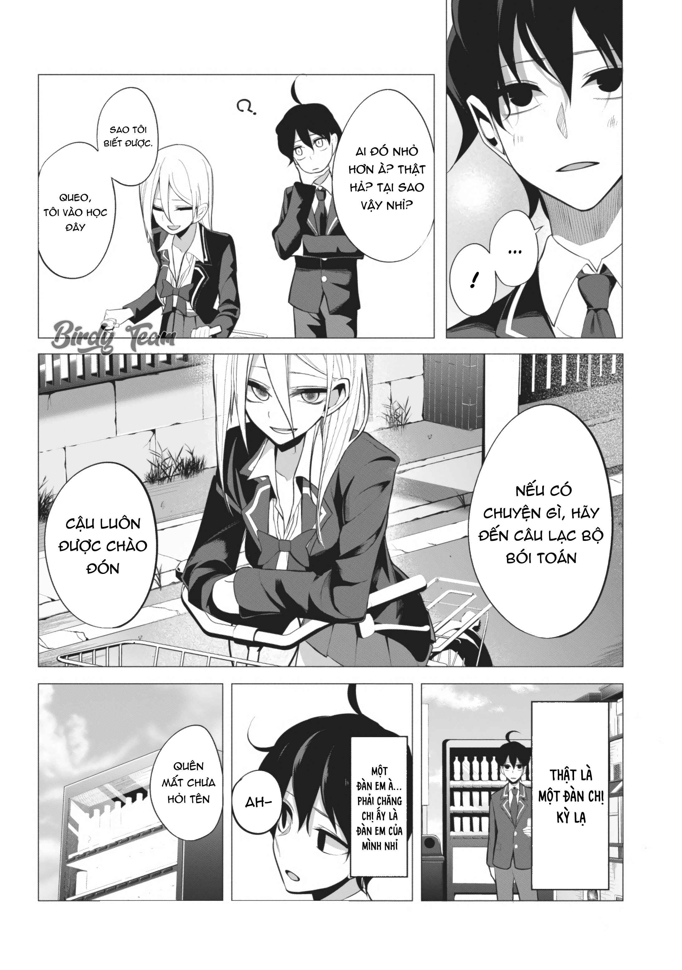 Mizuki-senpai no Koi Uranai Chapter 1 - Page 9