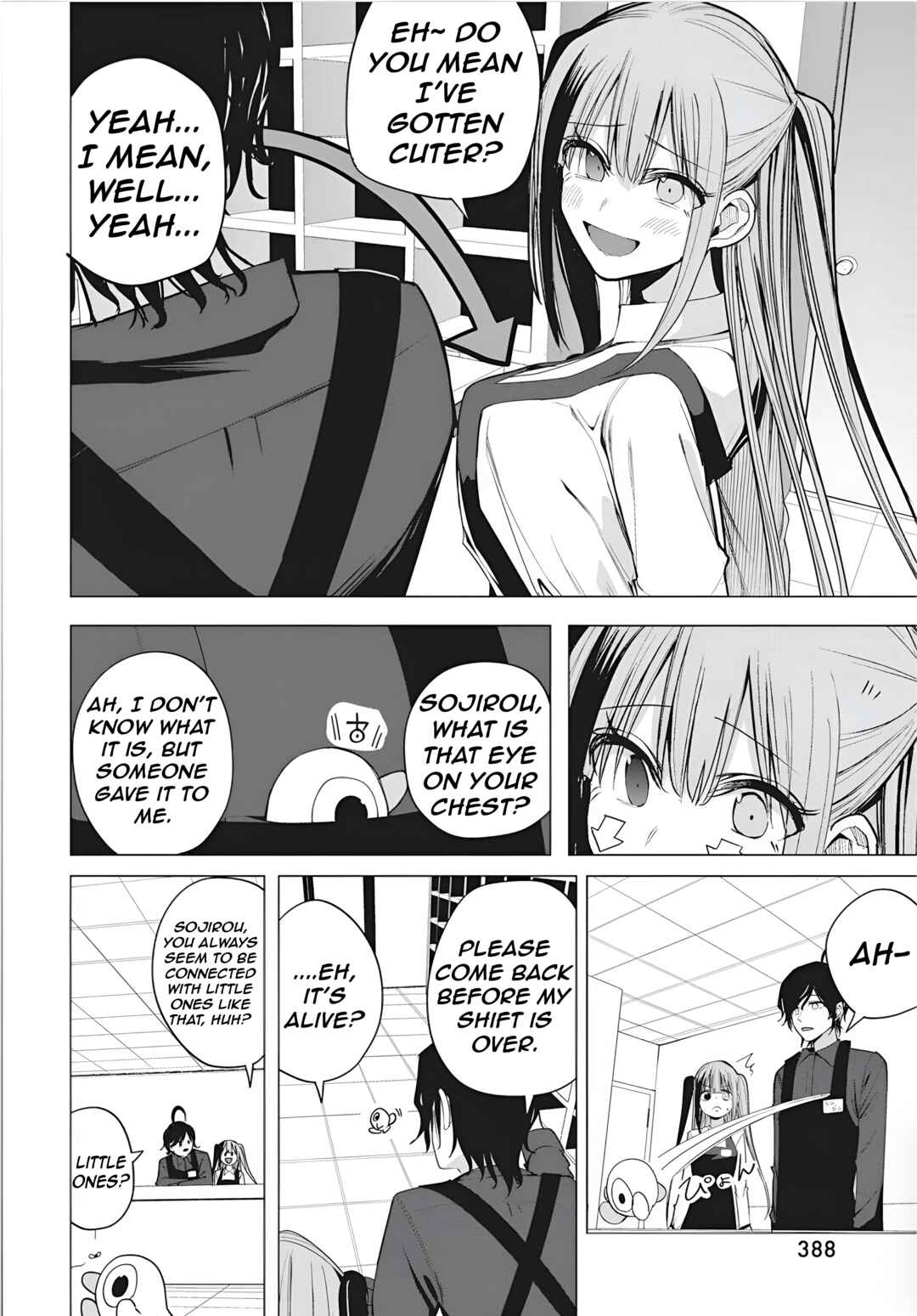 Mizuki-senpai no Koi Uranai Chapter 46 - Page 12