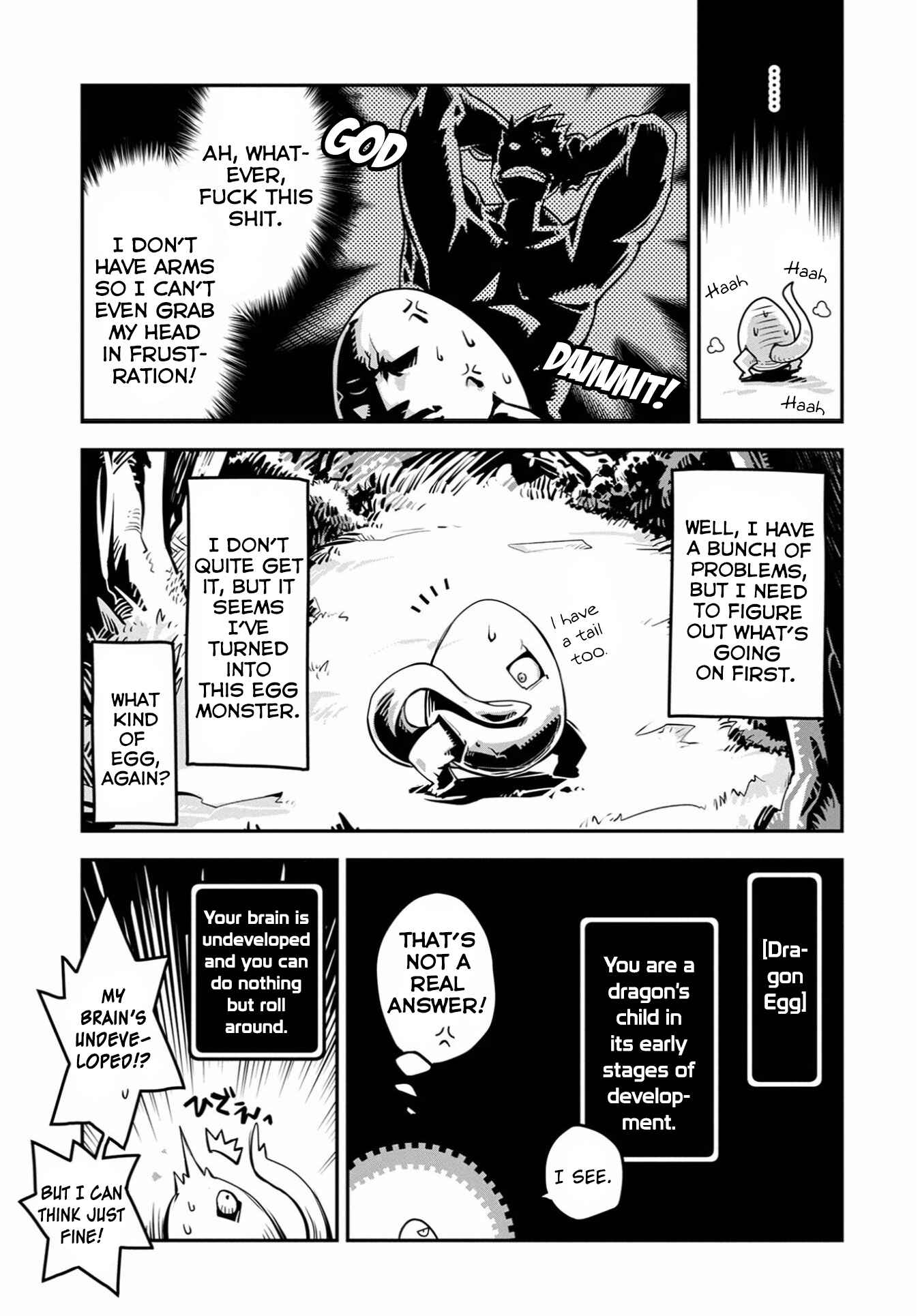 Tensei Shitara Dragon no Tamago datta: Ibara no Dragon Road Chapter 1 - Page 8