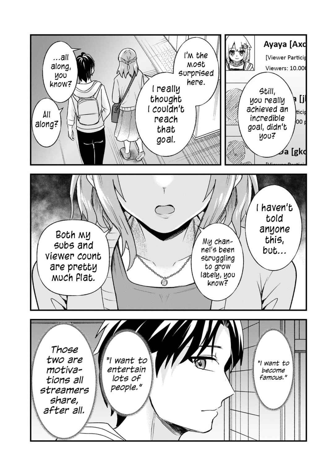 Aorikei Game Haishinsha (20-sai), Haishin no Kiri Wasure ni Yori Ii Hito Bare Suru. Chapter 7 - Page 20