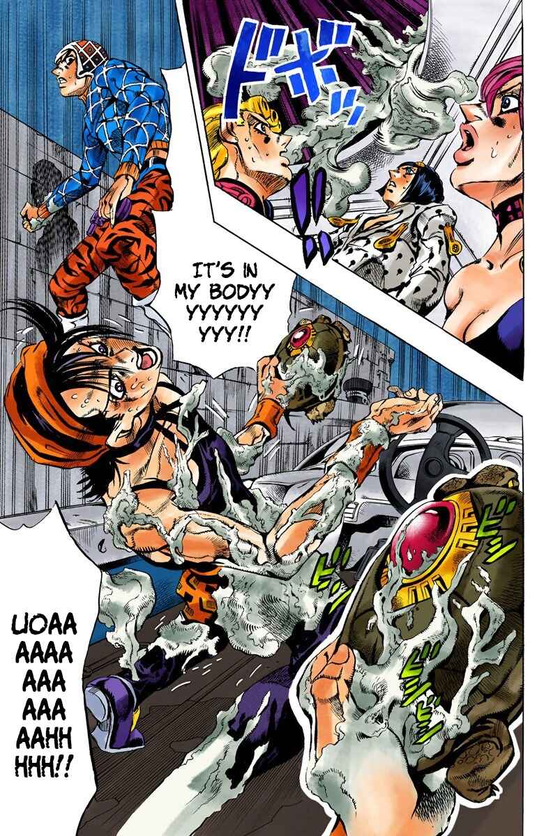 JoJo no Kimyou na Bouken: Part 5 - Ougon no Kaze Color-ban Chapter 114 - Page 15
