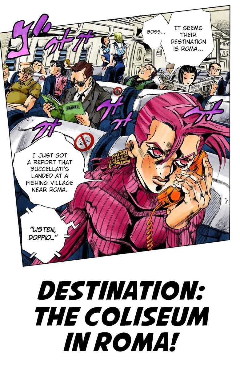 JoJo no Kimyou na Bouken: Part 5 - Ougon no Kaze Color-ban Chapter 114 - Page 2