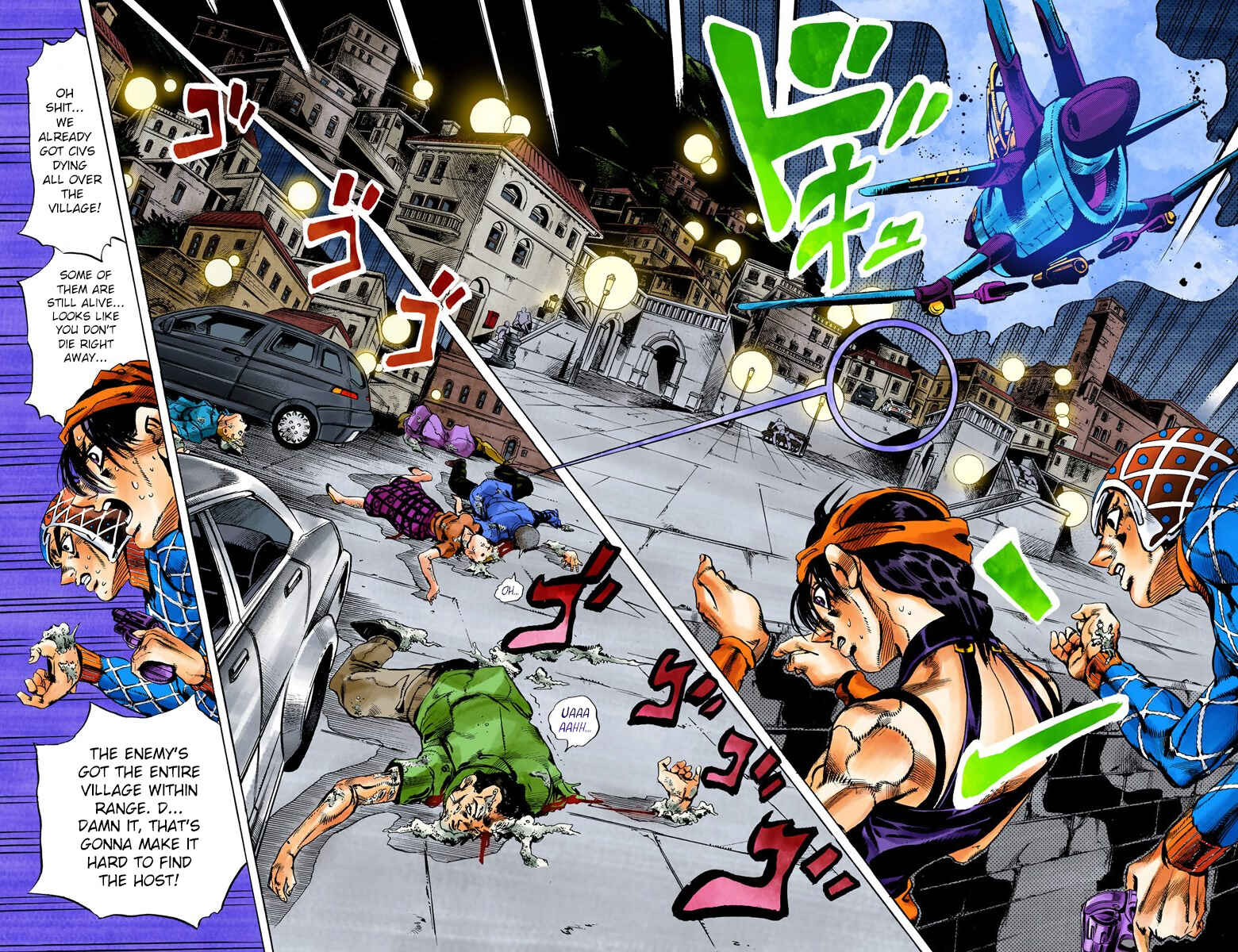JoJo no Kimyou na Bouken: Part 5 - Ougon no Kaze Color-ban Chapter 114 - Page 9