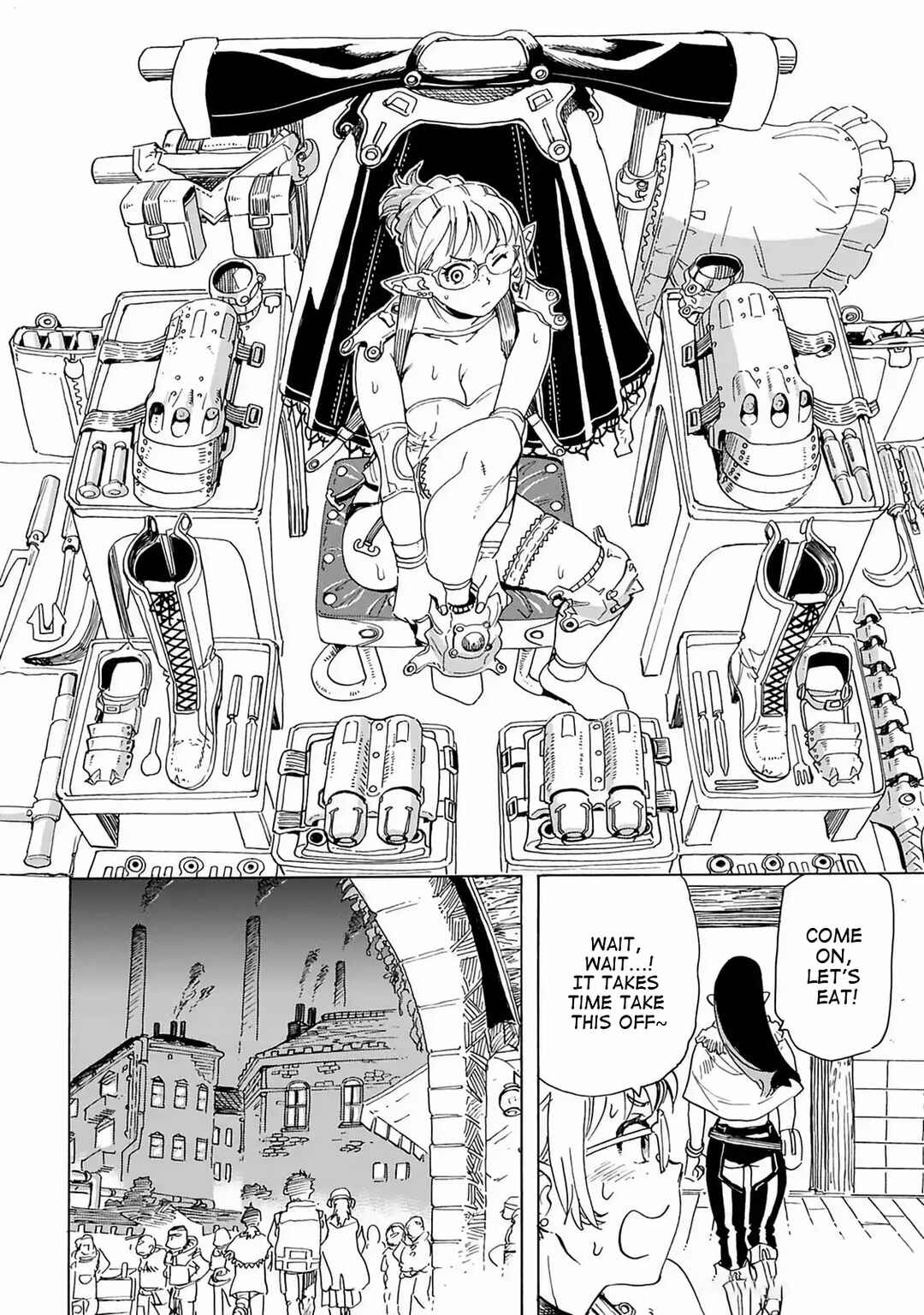 Elf to Bike to Teikoku Chiri Chousain to Chapter 15 - Page 10