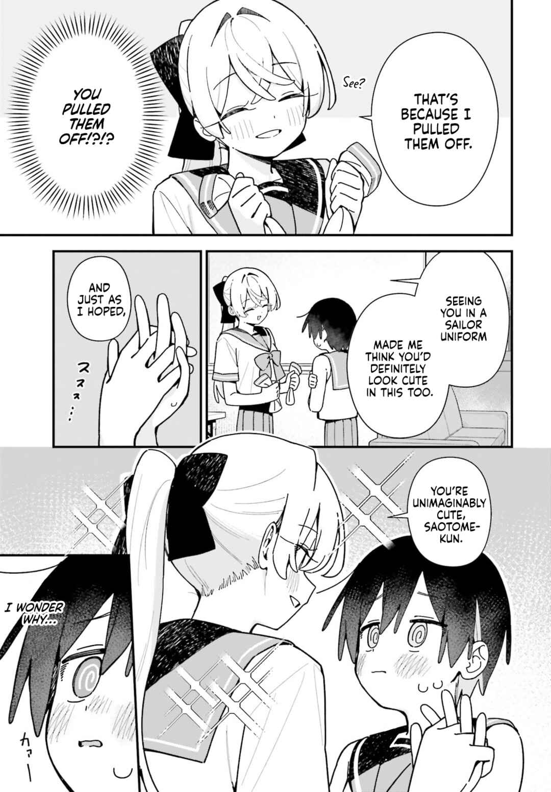 Kawaihara-senpai wa Kawaii (Saotome-kun) ga Suki! Chapter 8 - Page 9