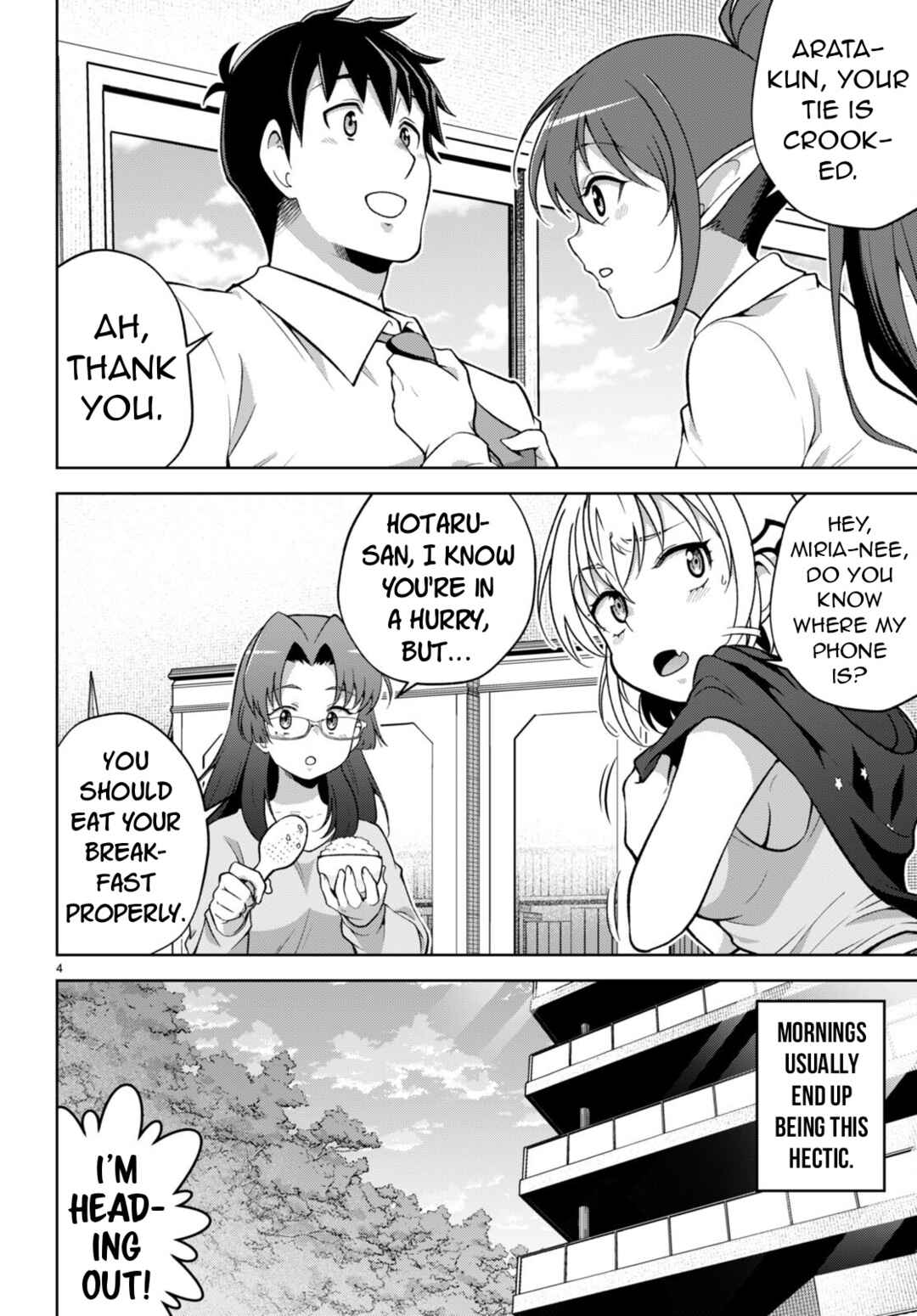 Shakaijin ga Kizuku Ajin Harem: Toudo 200% no Ecchi na Romcom wo Anata ni Chapter 11 - Page 4
