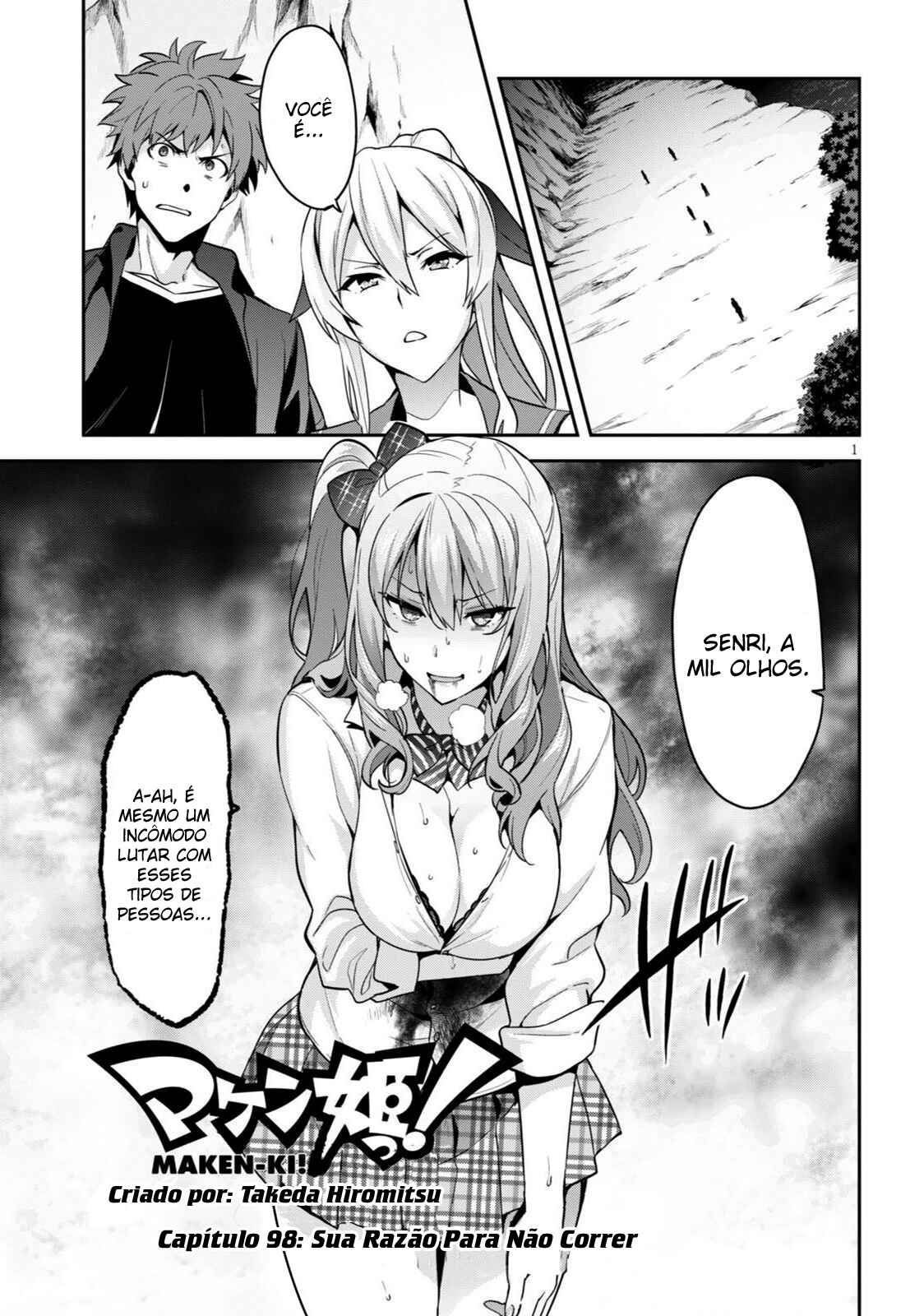 Maken-Ki! Chapter 98 - Page 2