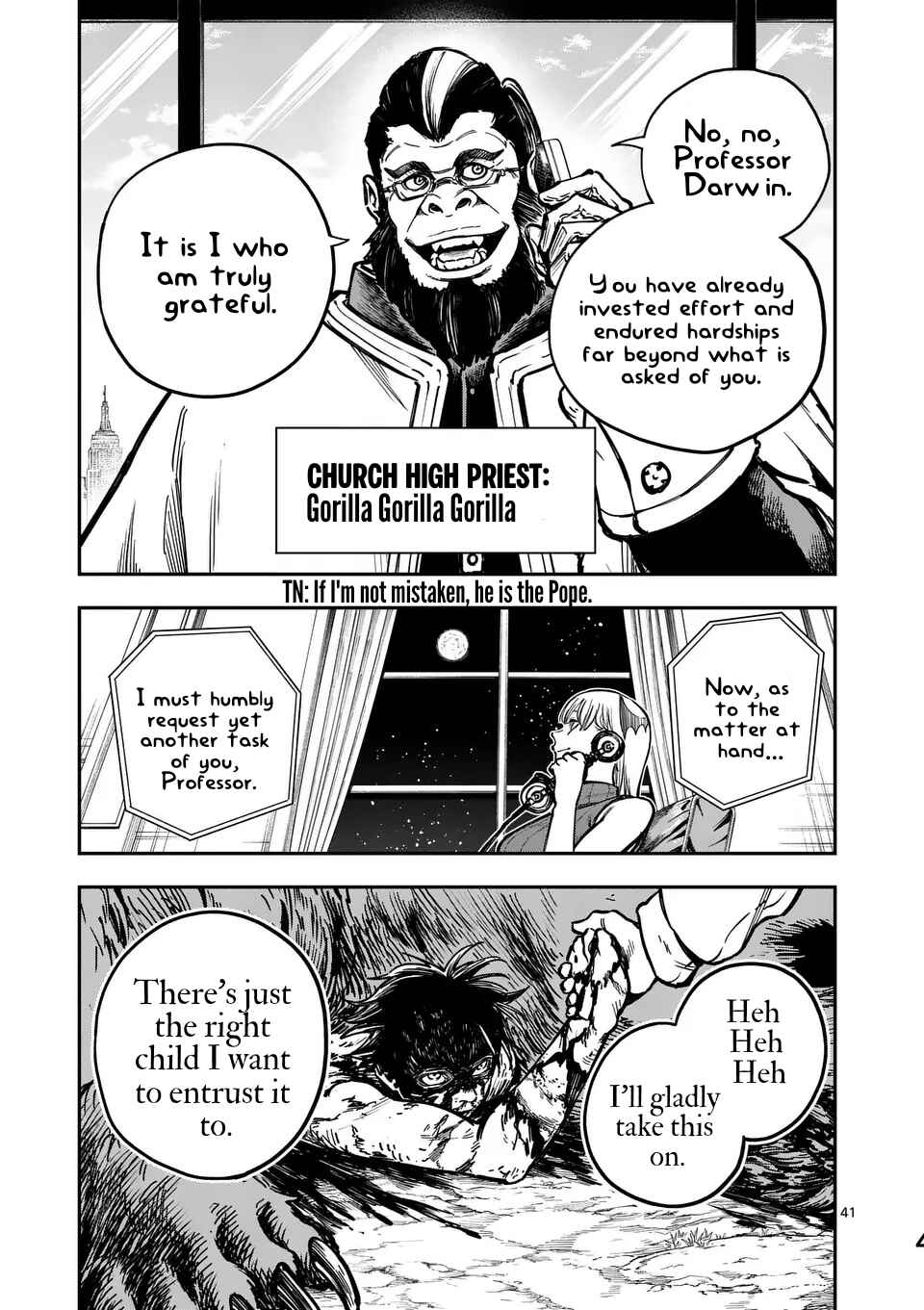 Darwin no Taizai Chapter 3 - Page 41