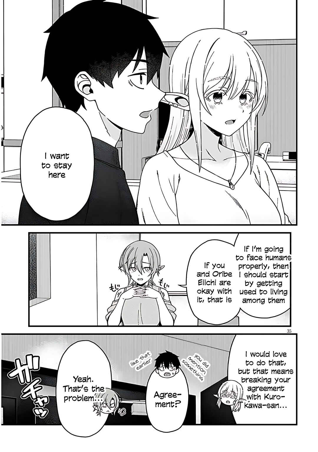 Isekai Kara Kita Elf to Tomo ni Sugosu Nichijou Chapter 6 - Page 37