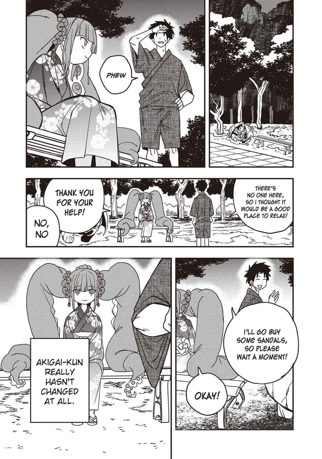 Mizudako-chan kara wa Nigerarenai! Chapter 35 - Page 9