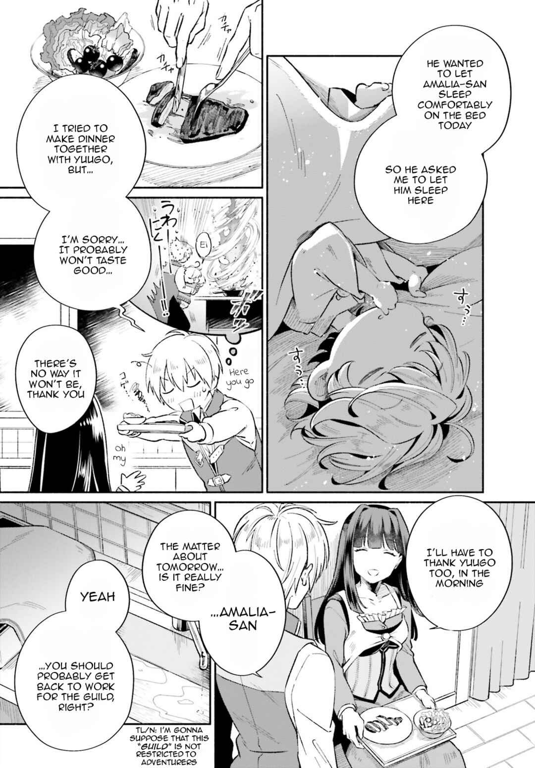 Suterare Shiro Mahoutsukai no Koucha Seikatsu Chapter 4 - Page 7
