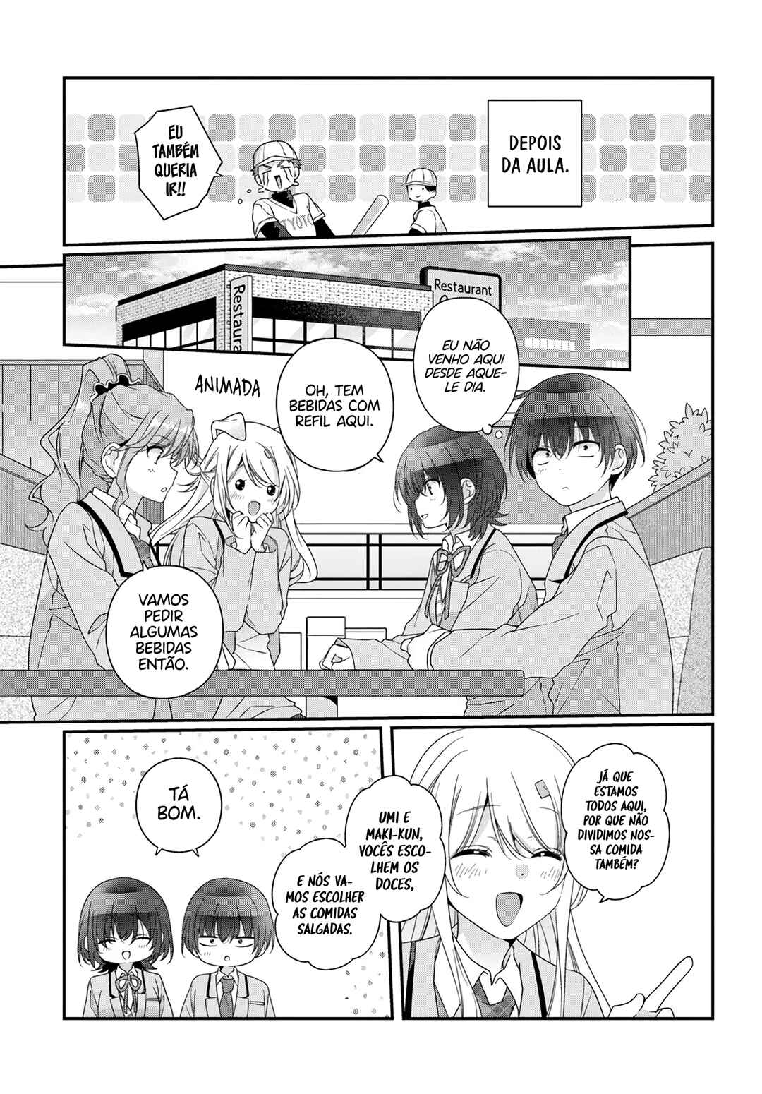 Class de 2-banme ni Kawaii Onnanoko to Tomodachi ni Natta Chapter 36.1 - Page 12