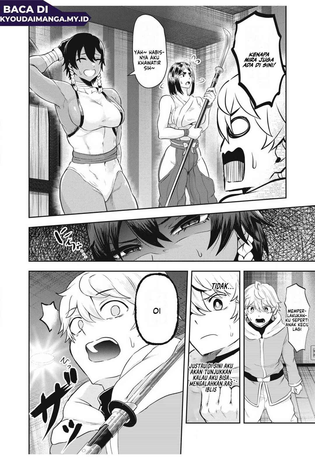 Sei-jun Ecstasy: XXX Shinai to Derarenai Heya de Mazoku o Buttaoshimasu Chapter 3 - Page 3