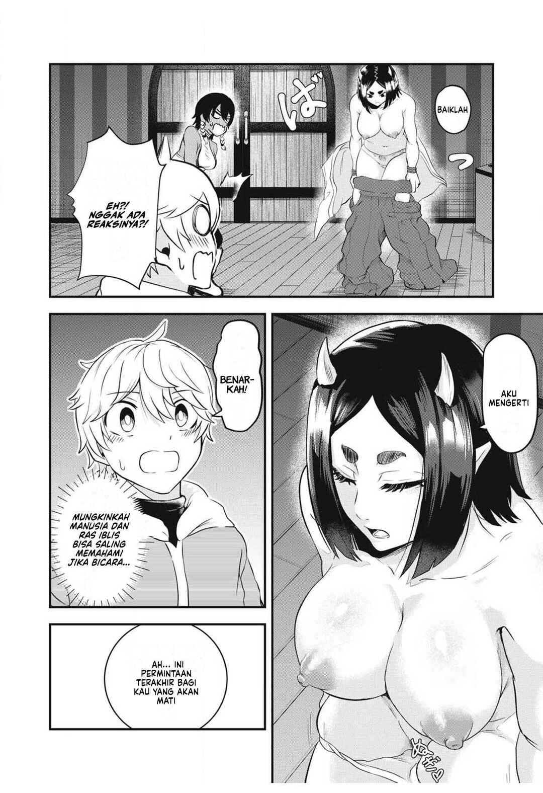 Sei-jun Ecstasy: XXX Shinai to Derarenai Heya de Mazoku o Buttaoshimasu Chapter 3 - Page 5