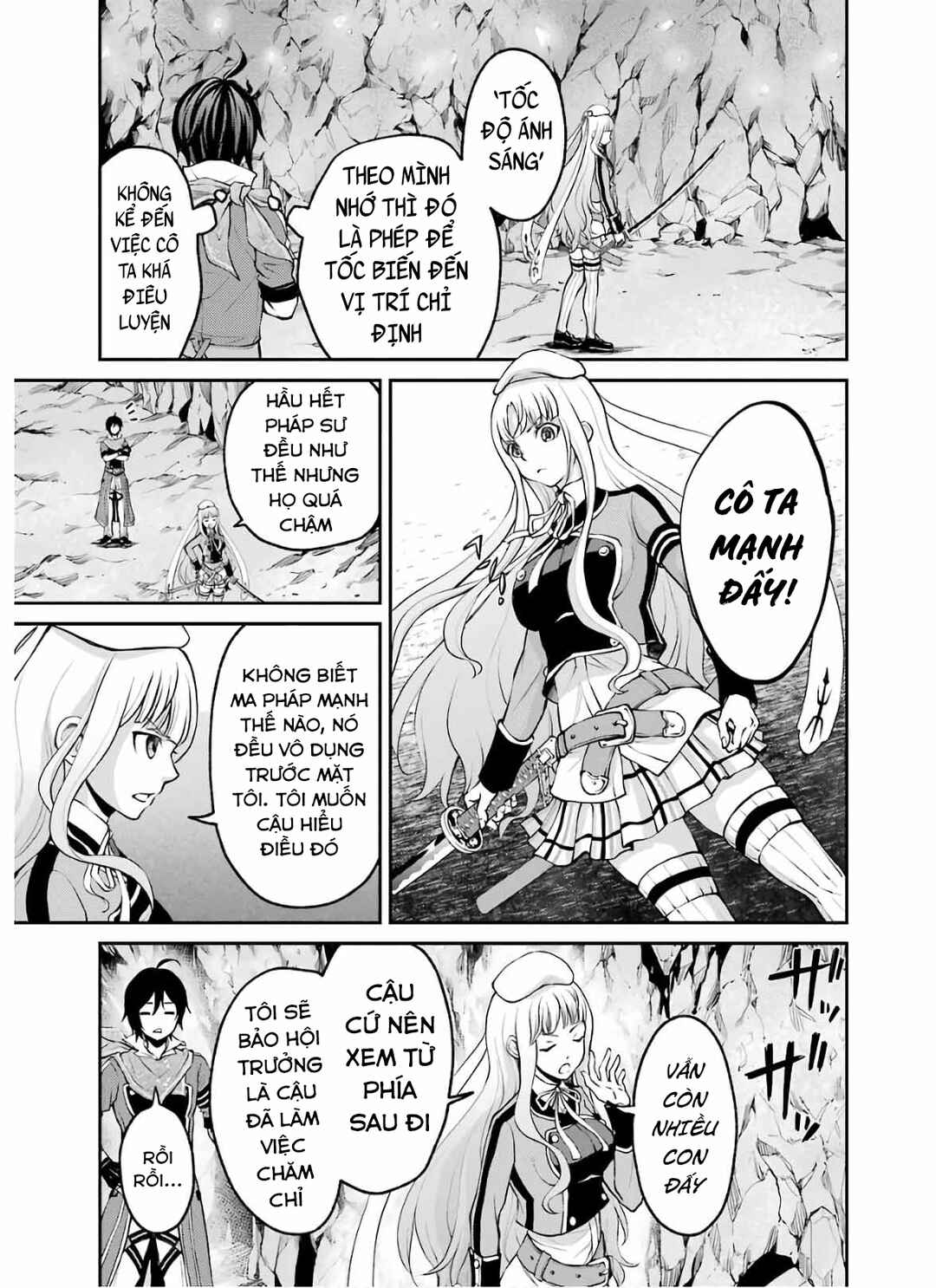 Saisoku Musou no B-kyuu Mahou Tsukai: Ippatsu Utareru Mae ni Senpatsu Uchikaesu! Chapter 6 - Page 9