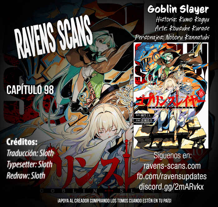 Goblin Slayer Chapter 98 - Page 1