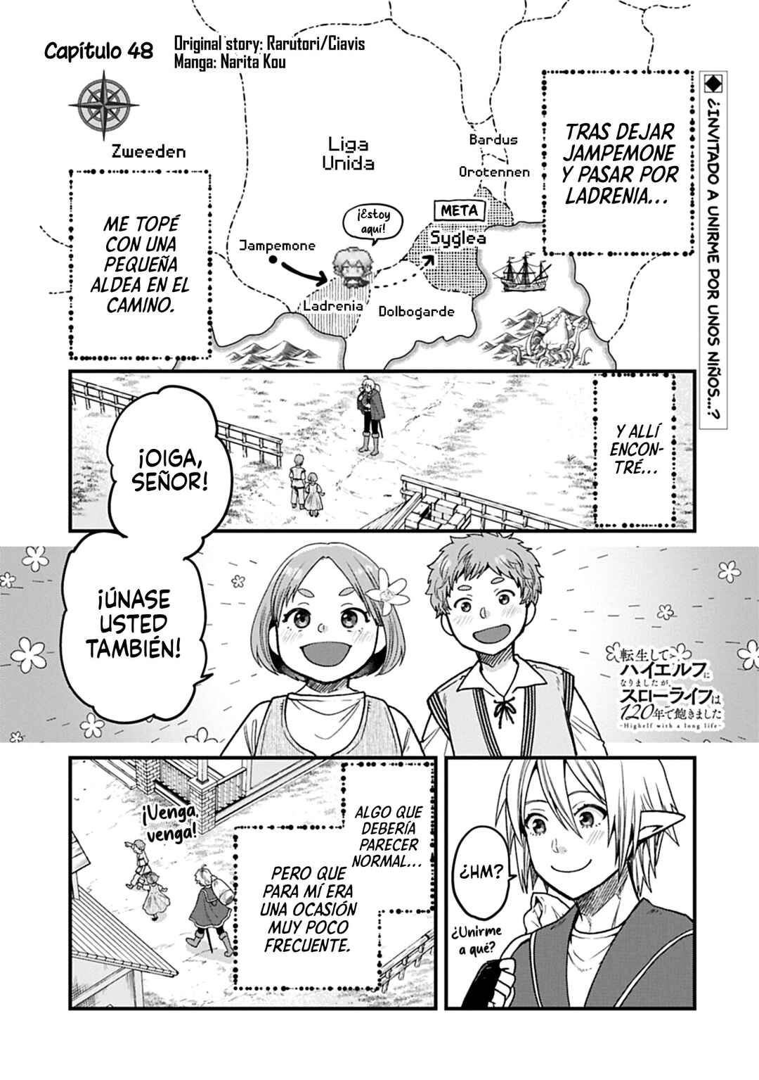 Tensei Shite High Elf ni Narimashitaga, Slow Life wa 120-nen de Akimashita - Highelf with a Long Life Chapter 48 - Page 1