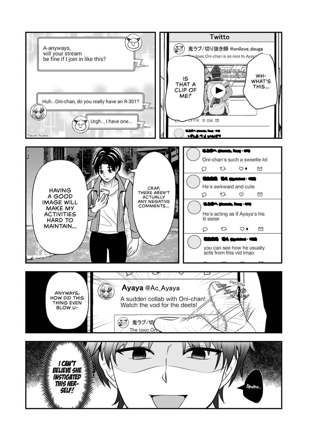 Aorikei Game Haishinsha (20-sai), Haishin no Kiri Wasure ni Yori Ii Hito Bare Suru. Chapter 3.2 - Page 12