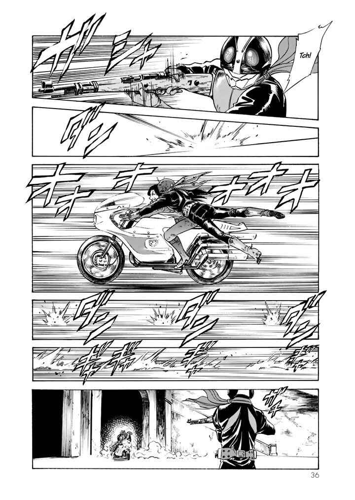 Shin Kamen Rider SPIRITS Chapter 4 - Page 32