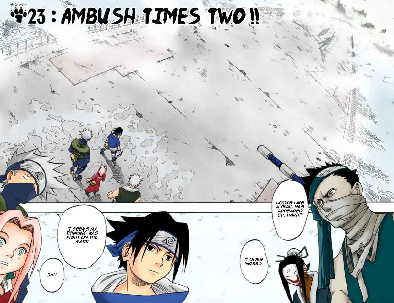 Naruto (Official Colored) Chapter 23 - Page 2