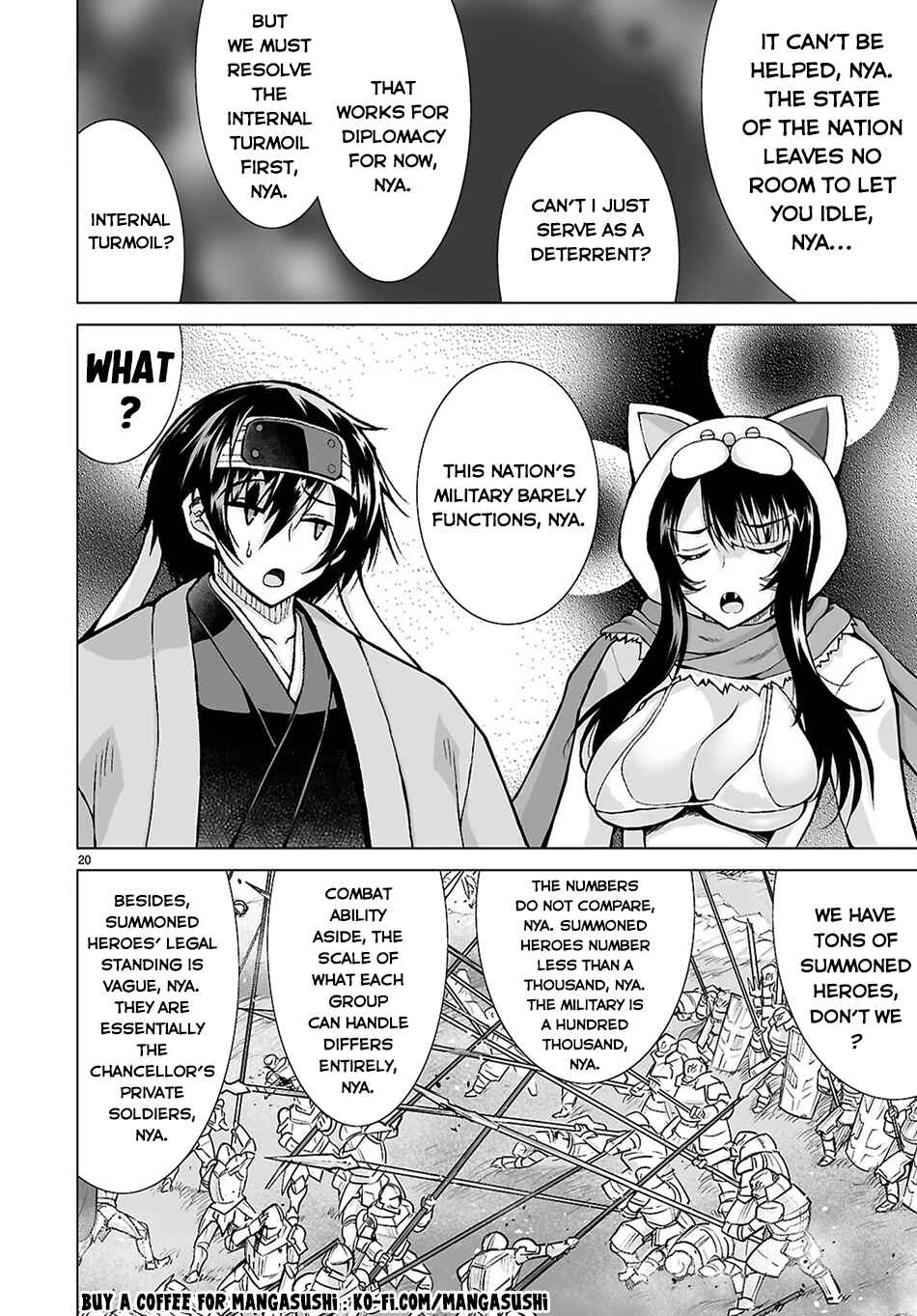 Isekai ni Shoukan Saretan da kedo, Nandemo Kireteshimau Kennou o Te ni Ireta no de Easy Mode deshita Chapter 19 - Page 20
