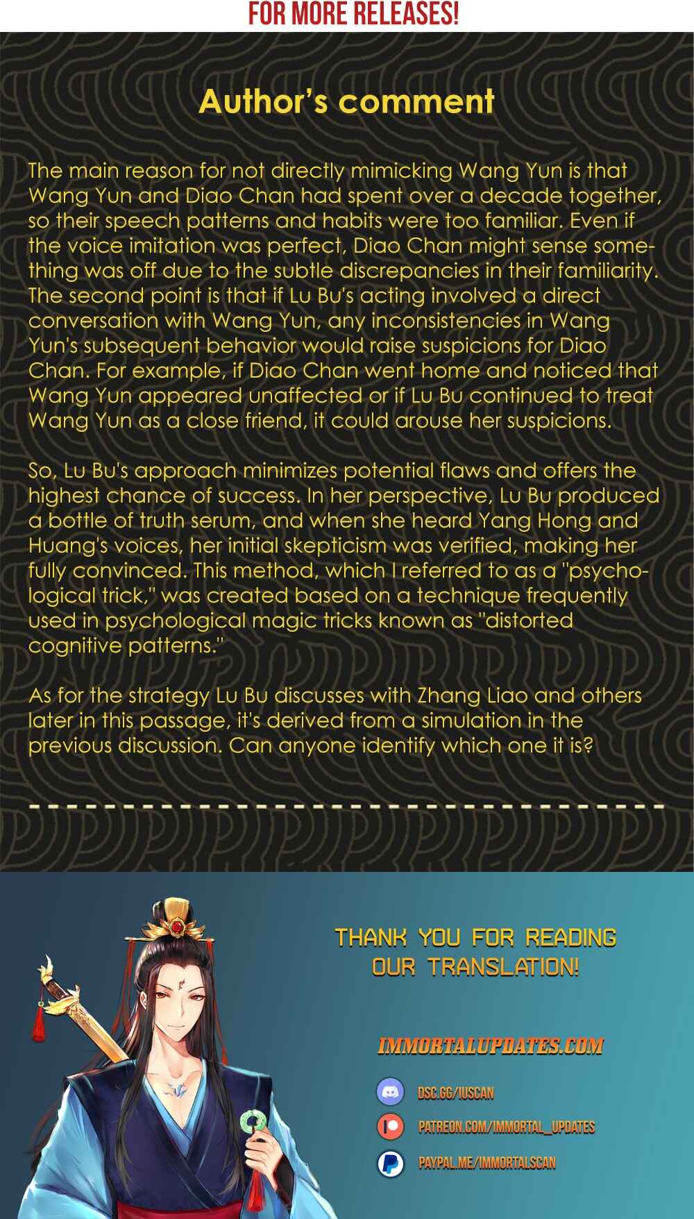 Lu Bu's Life Simulator Chapter 71 - Page 19