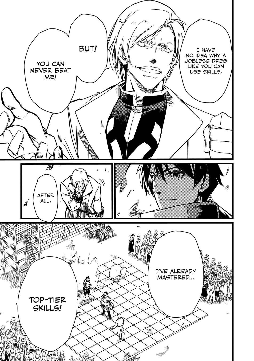 Class "Mushoku" no Eiyuutan: Koushaku-ke o Tsuihou Sareta ga, Jitsu wa Nagutta dake de Skill o Kakutoku Dekiru to Wakari, Tairiku Ichi no Eiyuu ni Noboritsumeru Chapter 7 - Page 16