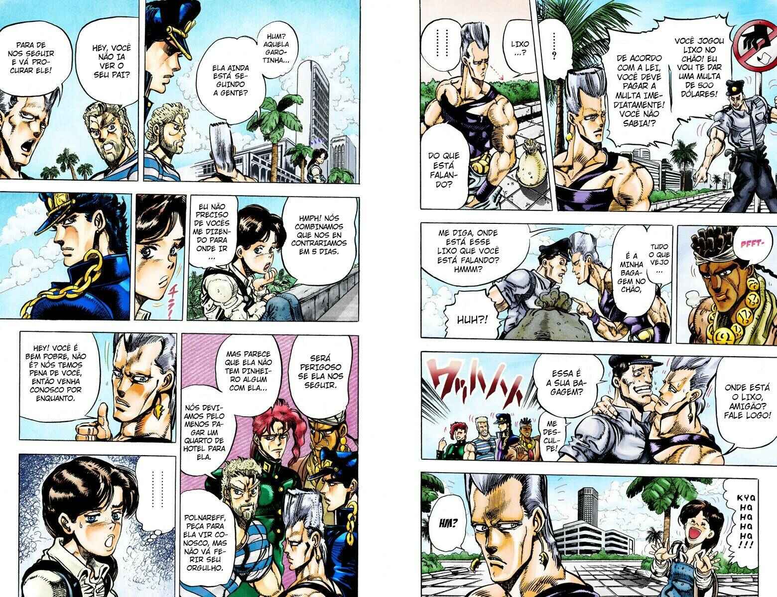 JoJo no Kimyou na Bouken: Part 3 - Stardust Crusaders Color-ban Chapter 20 - Page 6