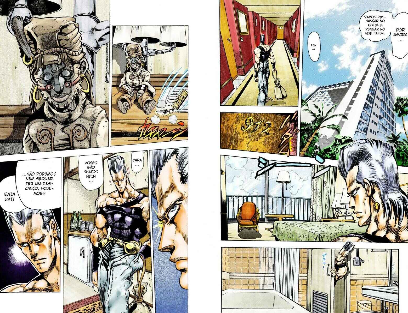 JoJo no Kimyou na Bouken: Part 3 - Stardust Crusaders Color-ban Chapter 20 - Page 7