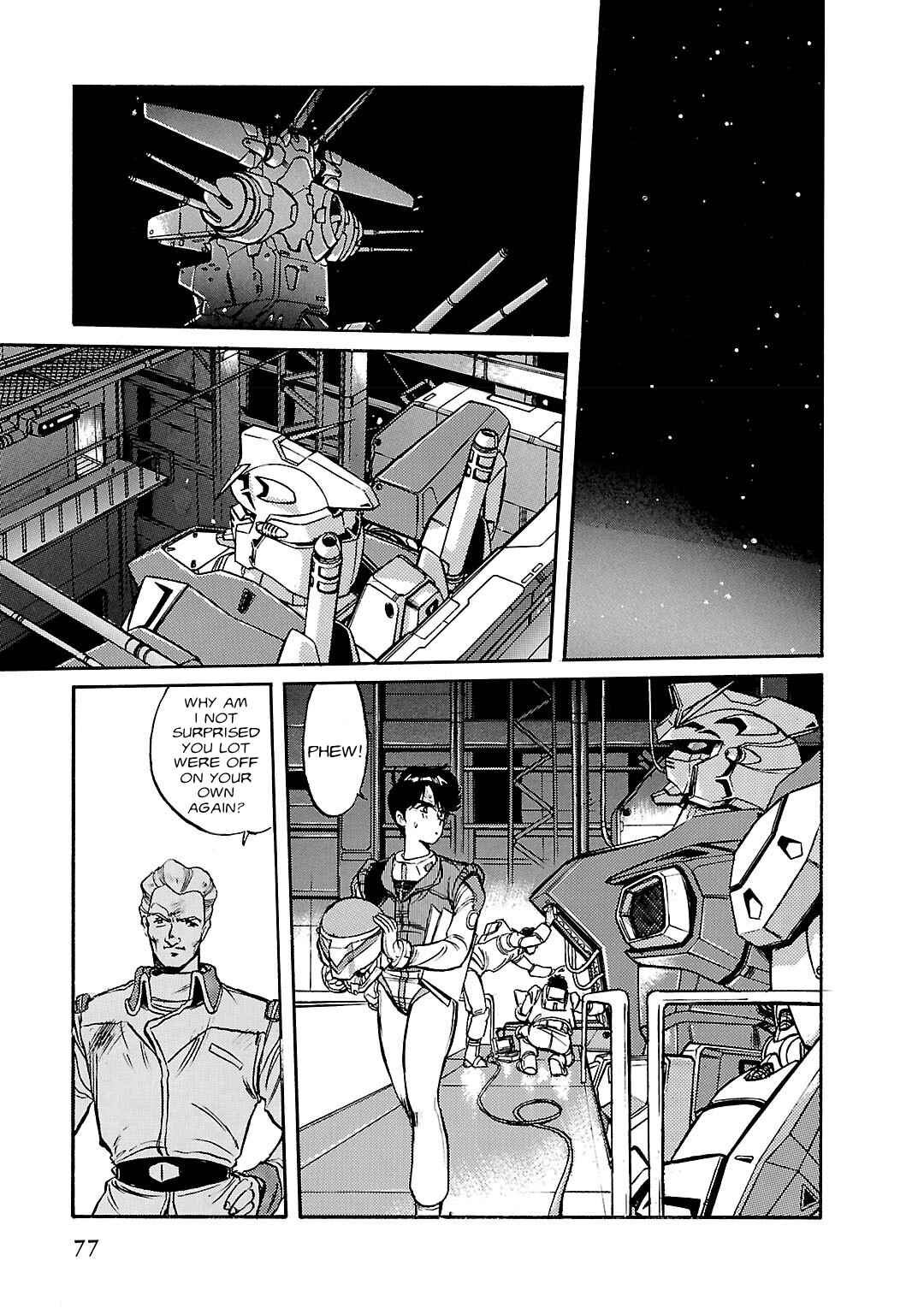 Mobile Suit Gundam F90 Chapter 4 - Page 16