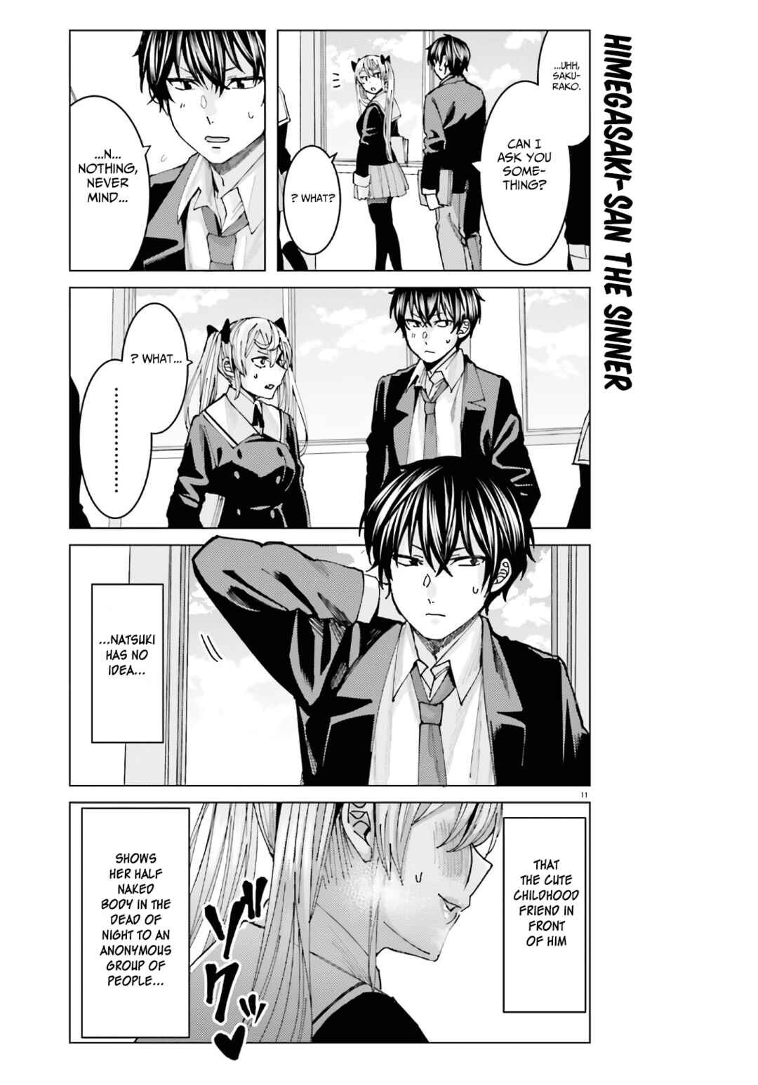 Himegasaki Sakurako wa Kyou mo Fubin Kawaii Chapter 4 - Page 12