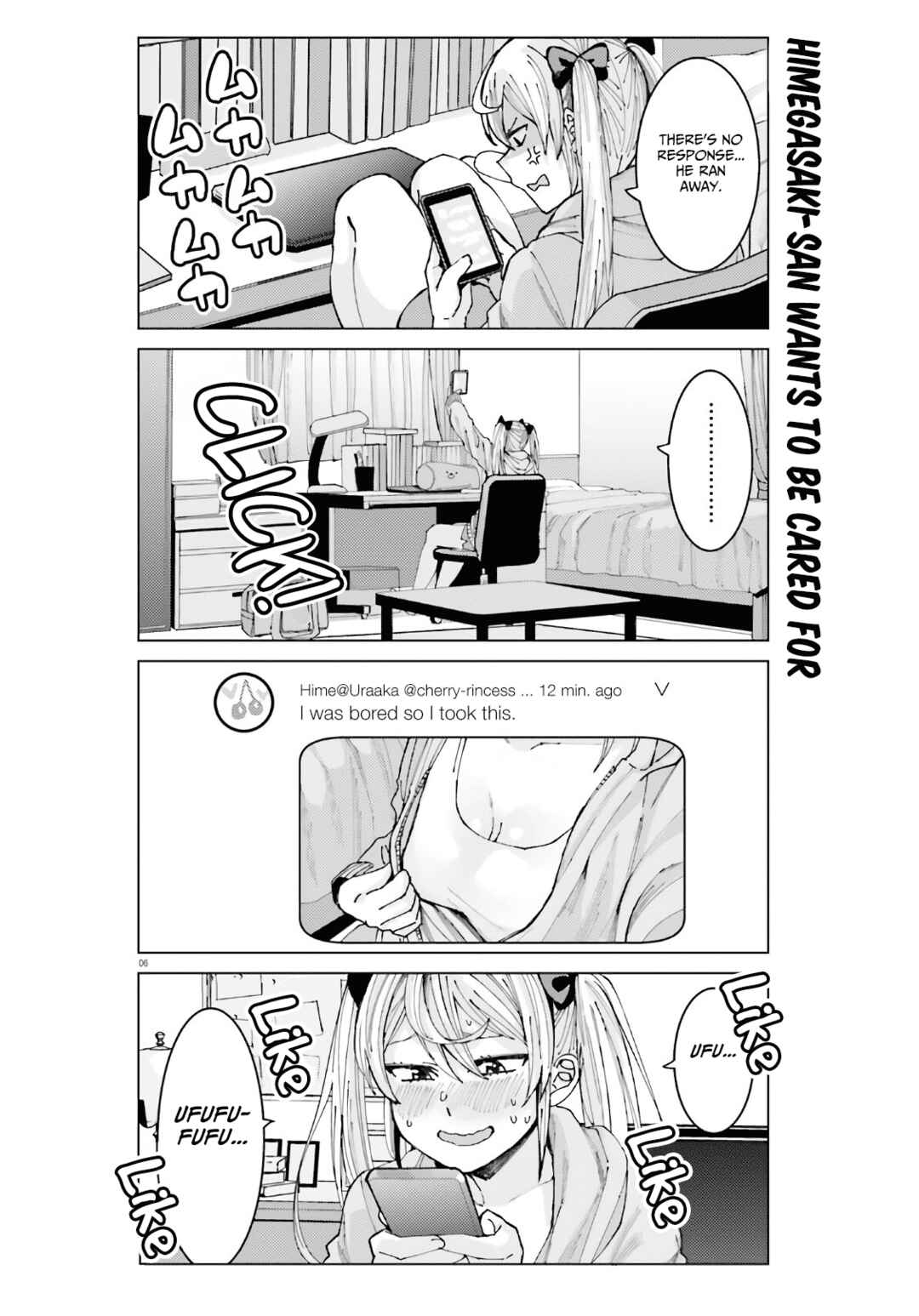 Himegasaki Sakurako wa Kyou mo Fubin Kawaii Chapter 4 - Page 7