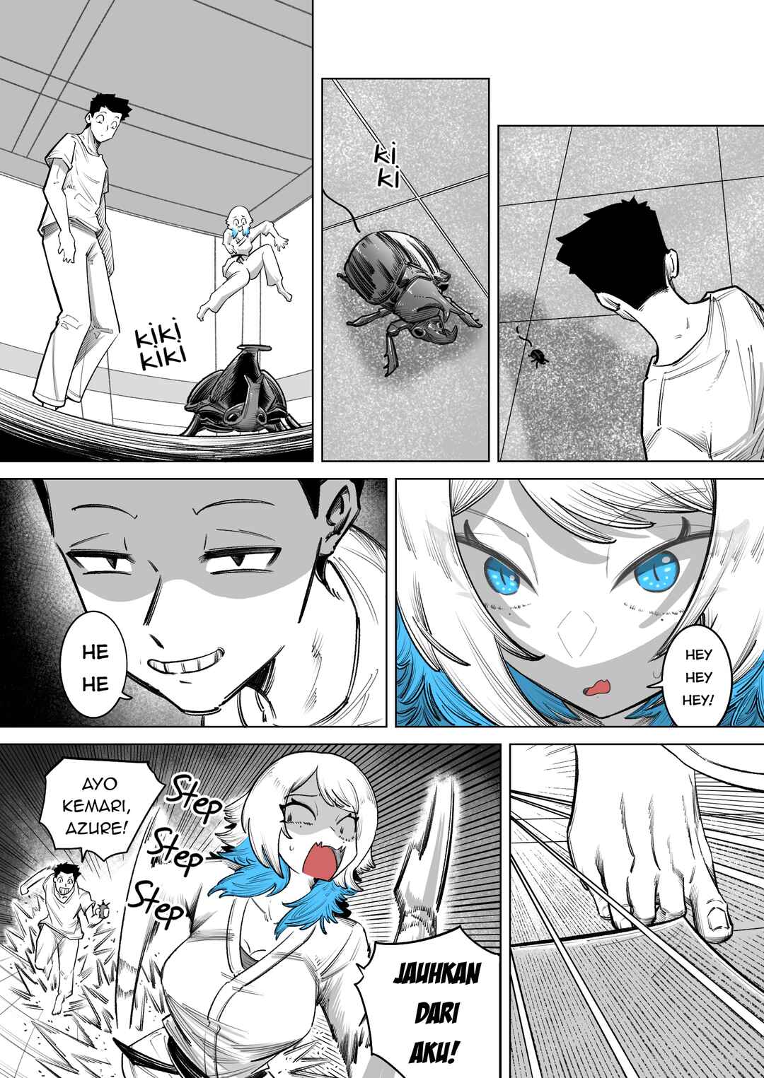 Azure Wants to Turn Me into the Ideal BF Chapter 4 - Page 2