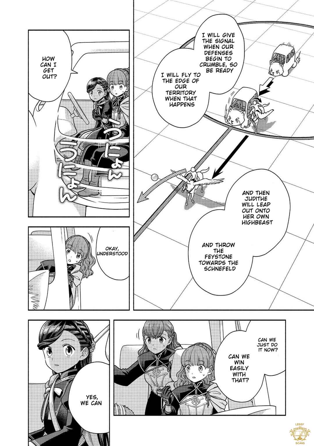 Honzuki no Gekokujou: Shisho ni Naru tame ni wa Shudan o Erandeiraremasen—Dai-4 Bu: Kizokuin no Toshokan o Sukuitai! Chapter 29 - Page 22