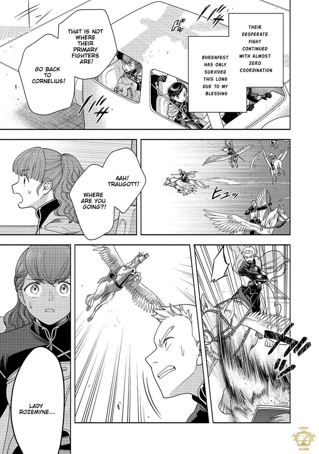 Honzuki no Gekokujou: Shisho ni Naru tame ni wa Shudan o Erandeiraremasen—Dai-4 Bu: Kizokuin no Toshokan o Sukuitai! Chapter 29 - Page 27