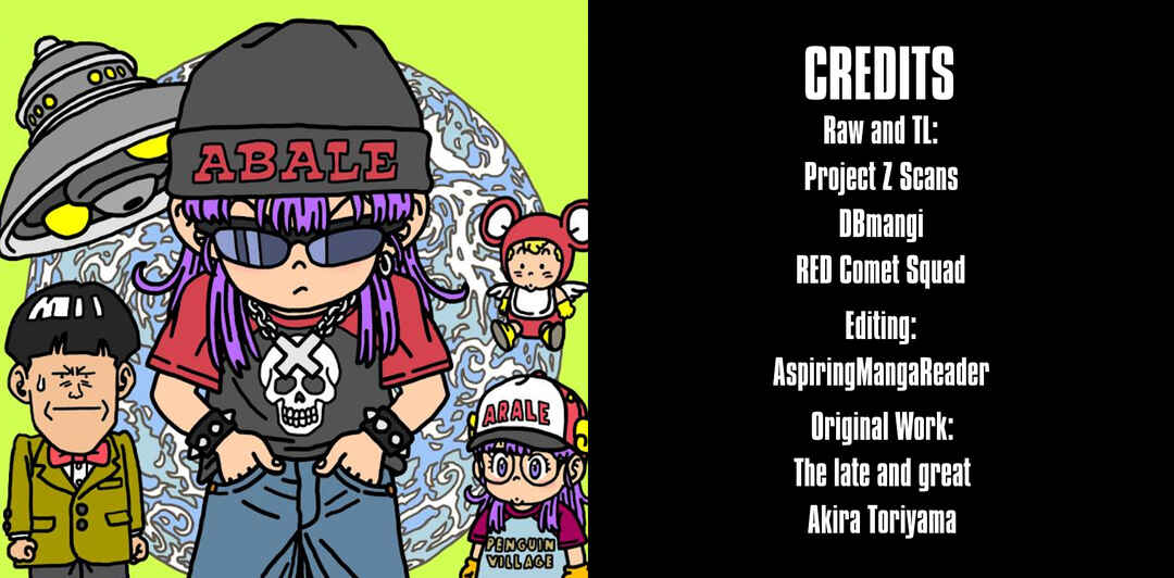 Dr. Slump Special: Dr. Mashirito and Abale-chan Chapter ? - Page 1