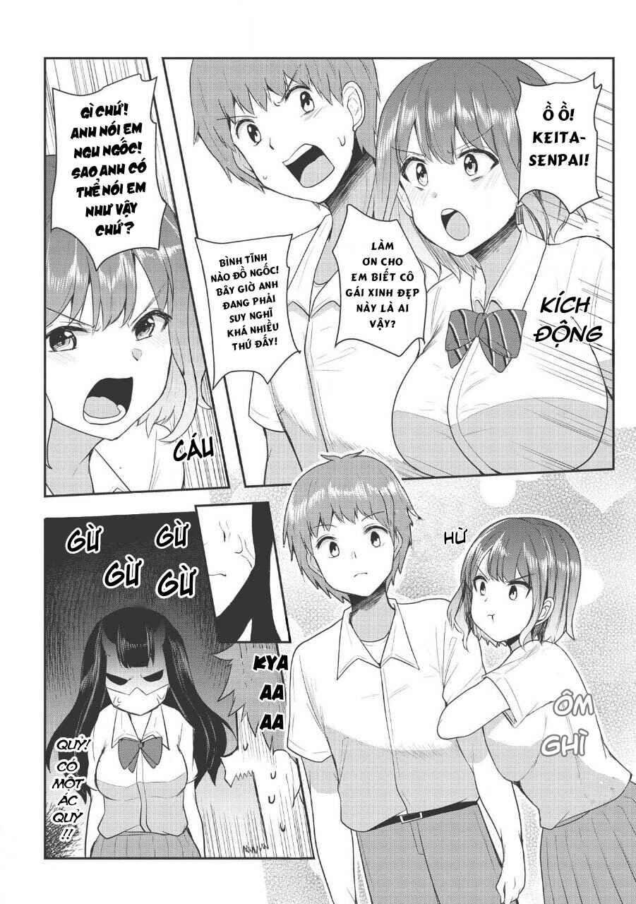 Dokuzetsu Shoujo wa Amanojaku ~Kabegoshi nara Sunao ni Sukitte Ierumon!~ Chapter 6 - Page 10