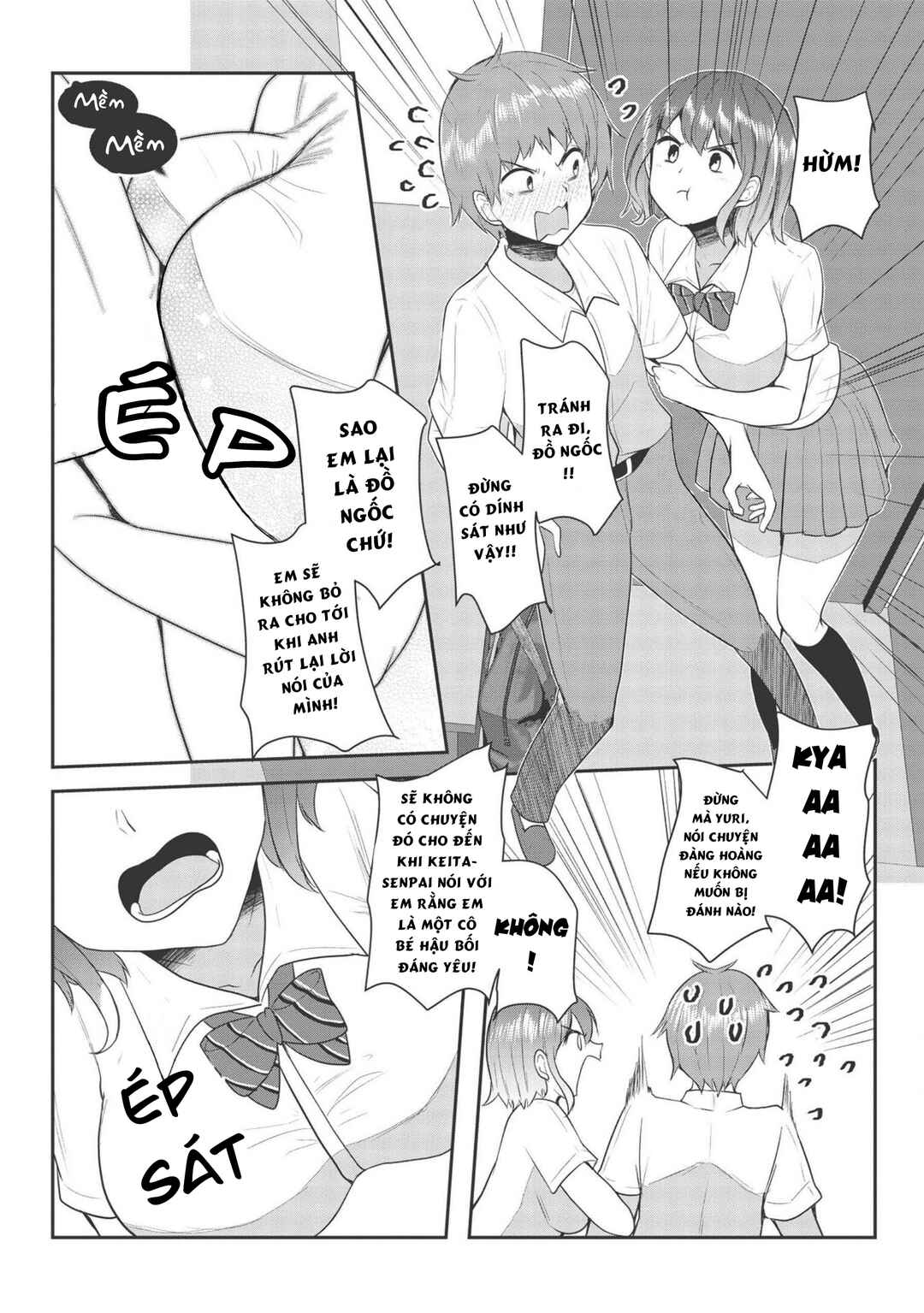 Dokuzetsu Shoujo wa Amanojaku ~Kabegoshi nara Sunao ni Sukitte Ierumon!~ Chapter 6 - Page 11