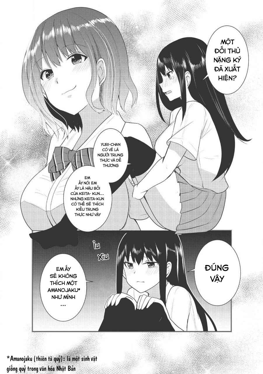 Dokuzetsu Shoujo wa Amanojaku ~Kabegoshi nara Sunao ni Sukitte Ierumon!~ Chapter 6 - Page 19