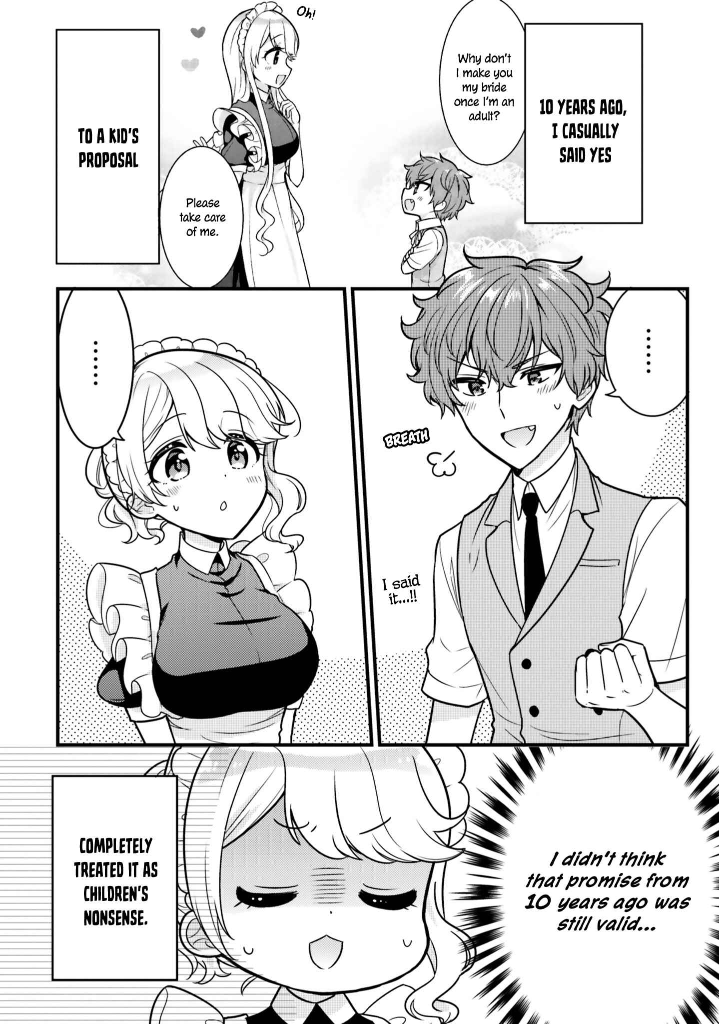 Tekito na Maid no Oneesan & Erasou de Ichizu na Botchan Chapter 10 - Page 2