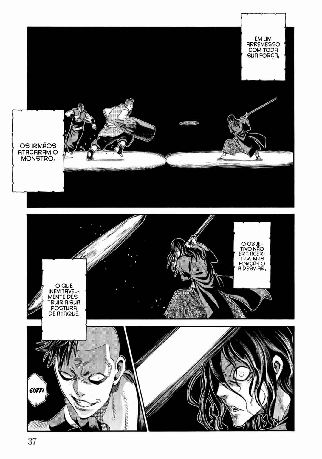 Chiruran: Shinsengumi Requiem Chapter 51 - Page 37
