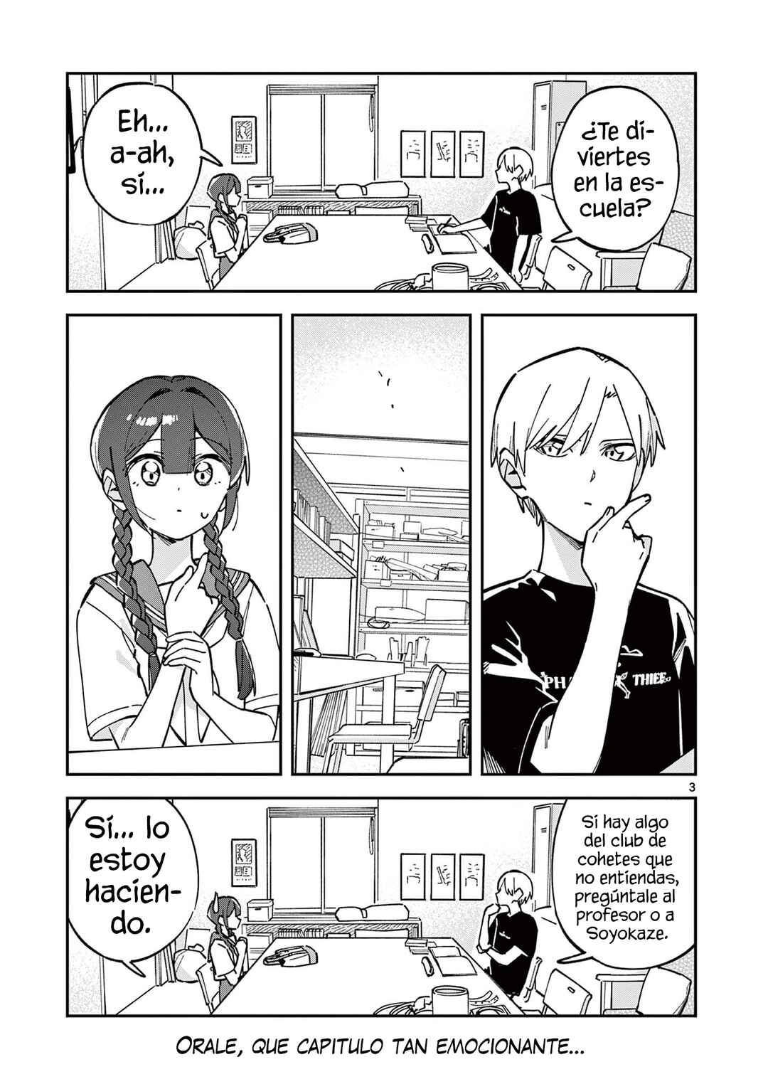 Houkago, Bokura wa Uchuu ni Madou Chapter 36 - Page 5