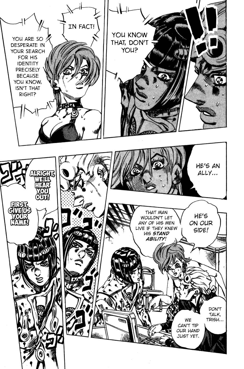 JoJo no Kimyou na Bouken: Part 5 - Ougon no Kaze Chapter 112 - Page 11