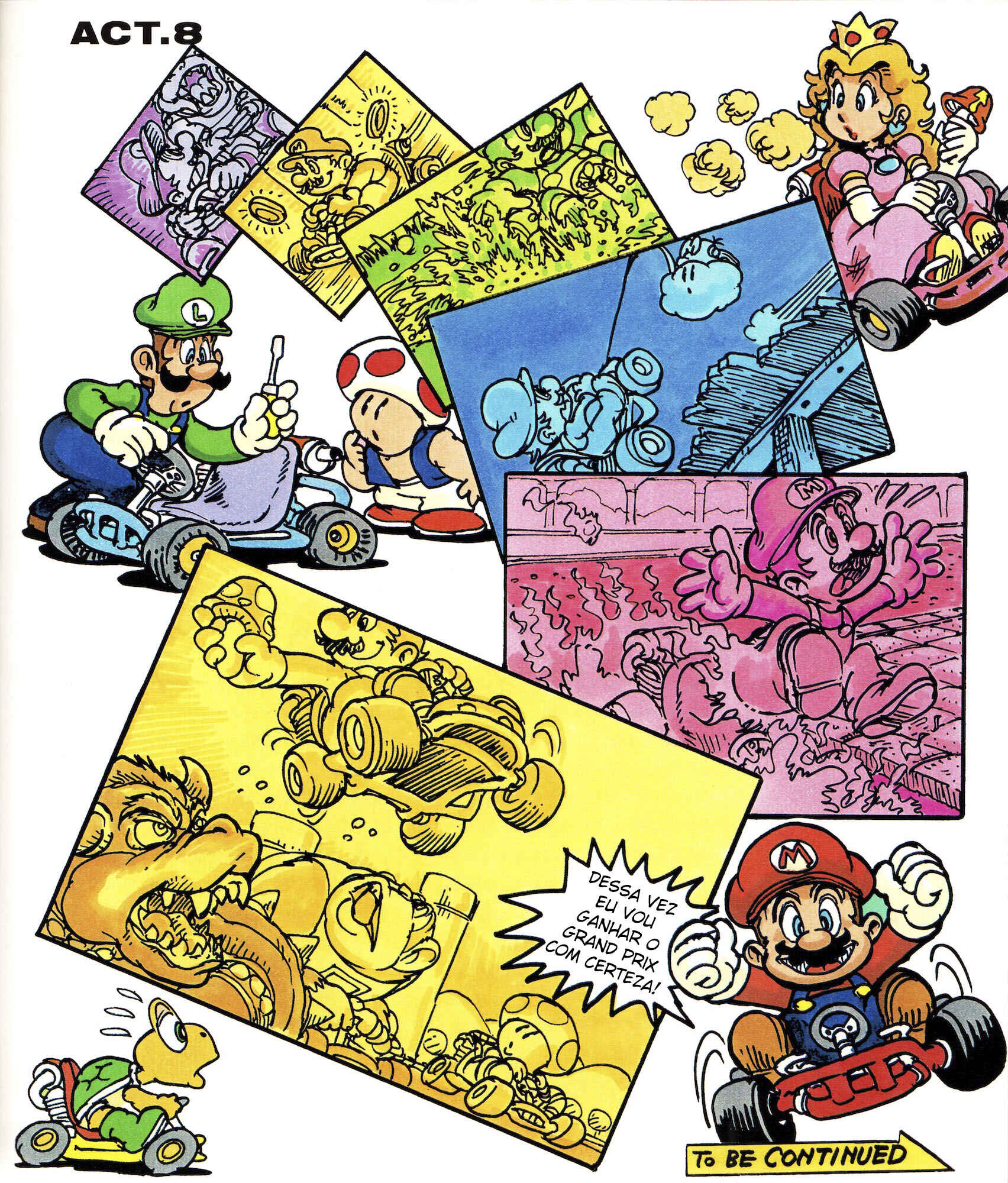 Super Mario Kart Nintendo Official Guidebook Chapter Oneshot - Page 11