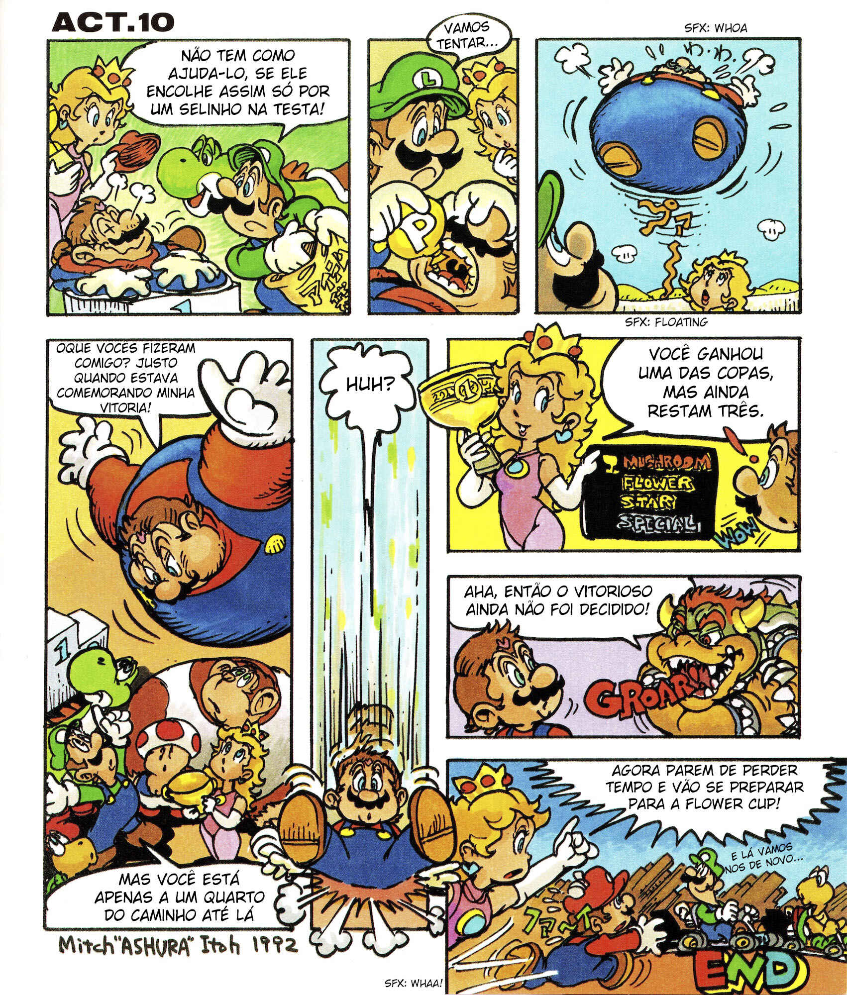 Super Mario Kart Nintendo Official Guidebook Chapter Oneshot - Page 13