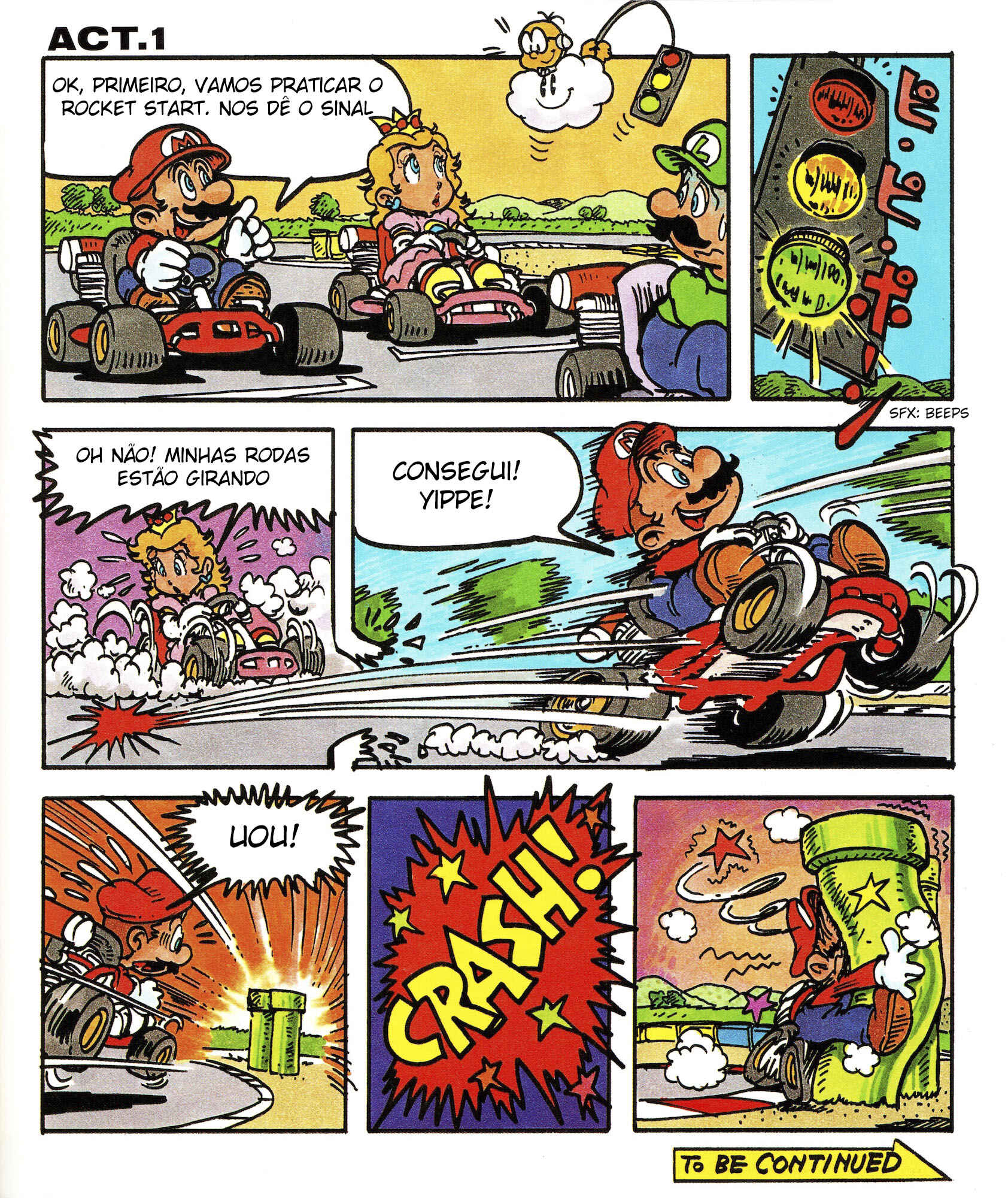 Super Mario Kart Nintendo Official Guidebook Chapter Oneshot - Page 4