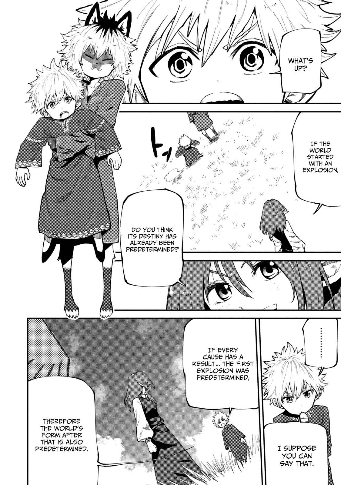Mazumeshi Elf to Yuuboku gurashi Chapter 44 - Page 4